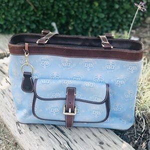 Beautiful Baby Blue Purse Shoulder Bag